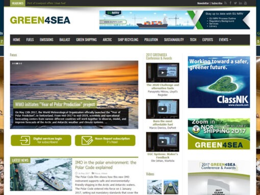 green4sea.com, environmental shipping news portal