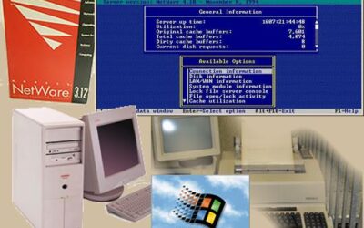 Novell Netware 3.12 με Telex/fax λογισμικό