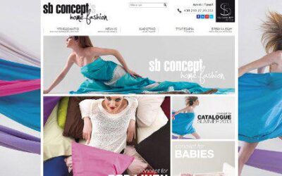 Sb CONCEPT | Ιστότοπος με concept, για την ένδυση σπιτιού και τα λευκά είδη