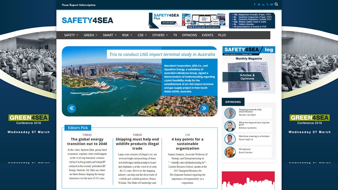 News Portal about shipping industry